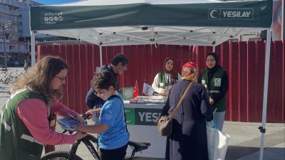 Rize Yeşilay Şubesi, bağımlılıkla mücadele konusunda toplumsal farkındalık oluşturmak amacıyla