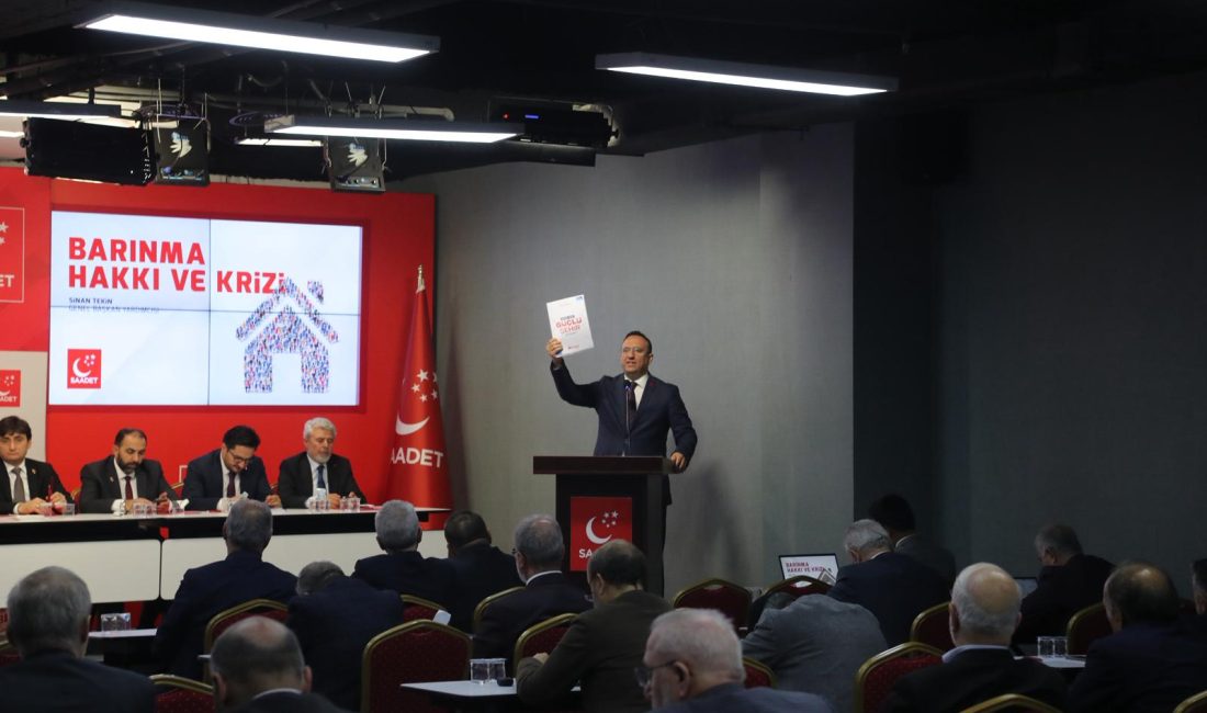 Saadet Partisi Genel Merkezi’nde, İl Başkanları ve İl Müfettişleri Toplantısı