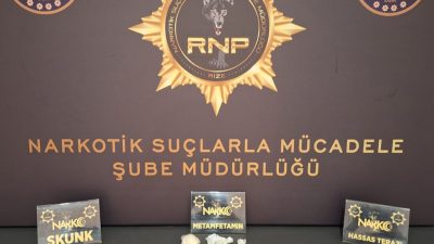 Rize Emniyet Müdürlüğü ekiplerince il genelinde yürütülen uyuşturucu ve uyarıcı