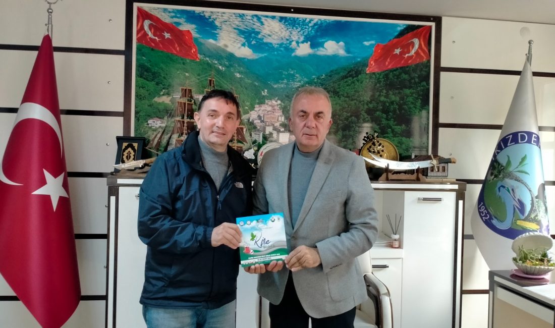 İKİZDERE DERNEĞİNDEN KAYMAKAM VE BELEDİYE BAŞKANINA RİZE GÜNLERİ DAVETİYESİ