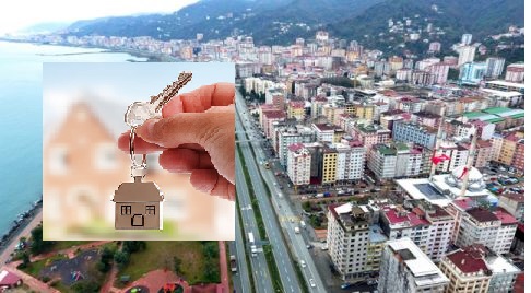 Rize'de yükselen ev fiyatlarının önüne geçilemiyor. Fiyatlar arttıkça satışlar düşüyor.