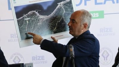 Rizenin ulaşım standardını yükseltecek yaklaşık 35 kilometrelik yeni yol ağları,