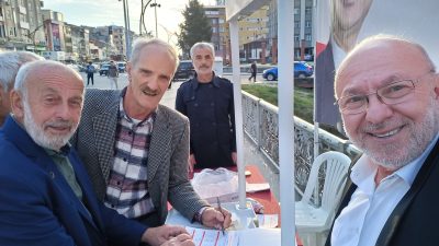 Saadet Partisi Ardeşen ilçe Başkanı Şahin Ali Döne: üye kayıt