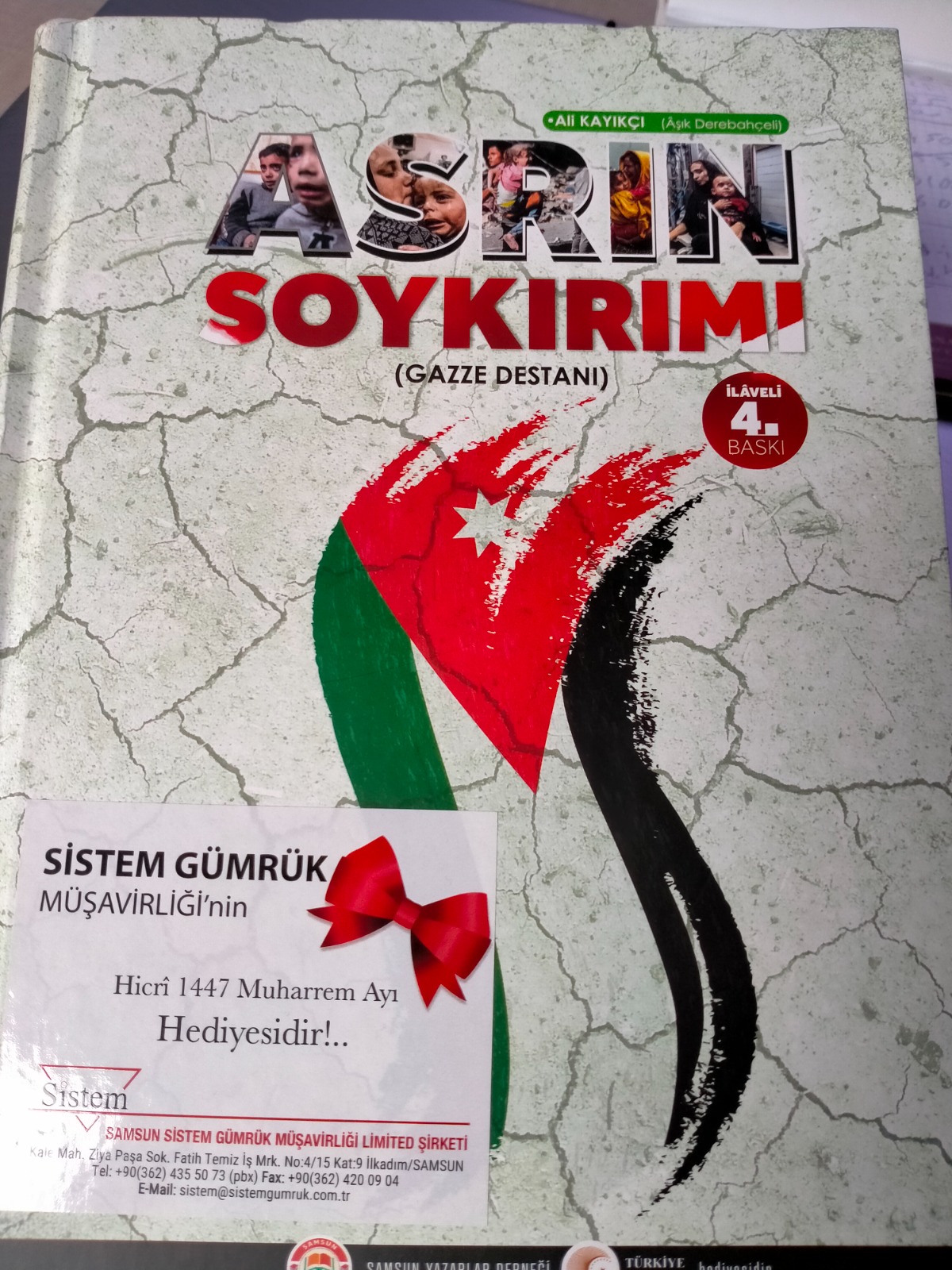 Gazeteci-Şair Ali Kayıkçı bölgemizde yaşanan İsrail tarafından insanlık suçu işlenen