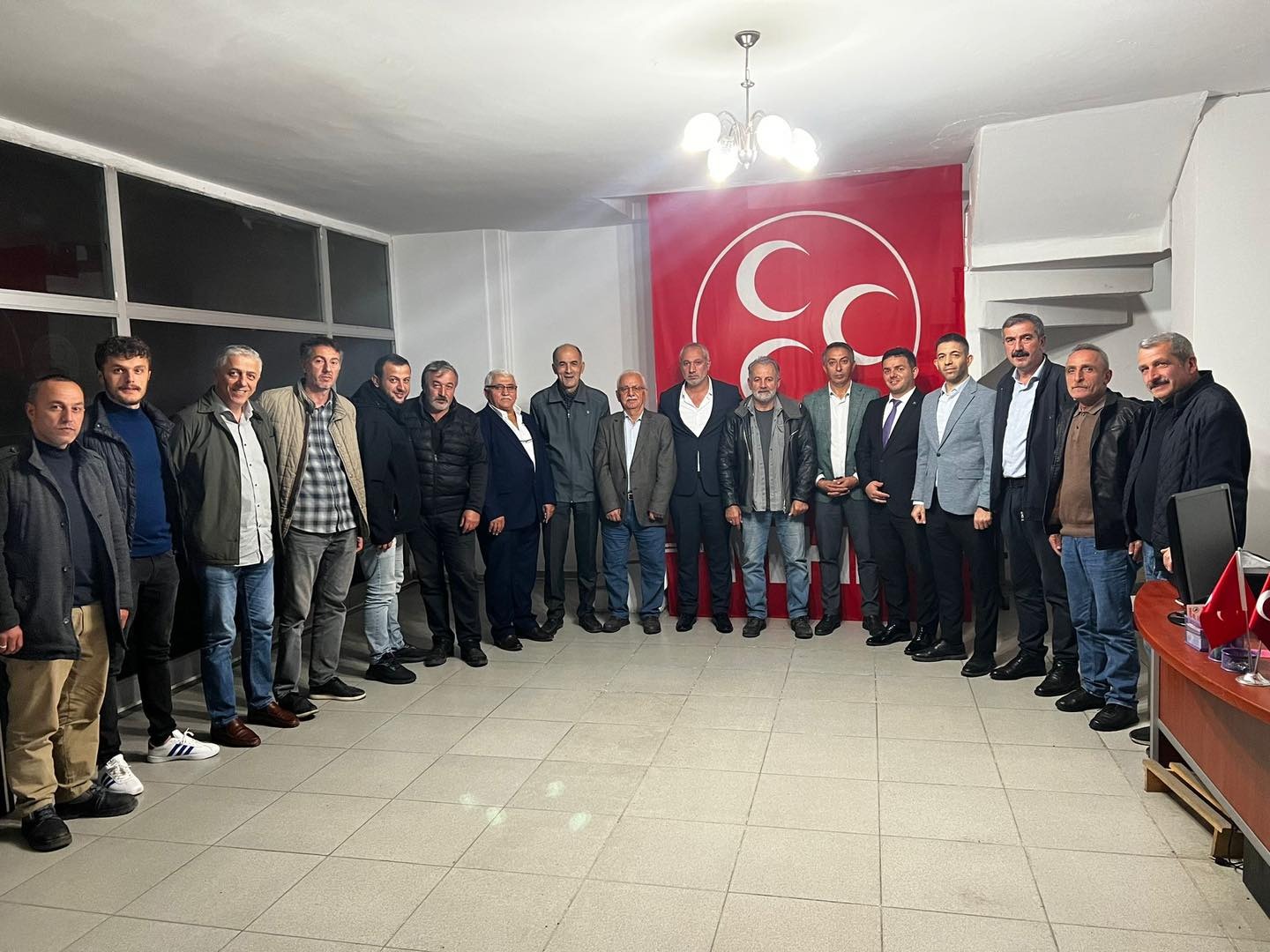 İSMET KÖSOĞLU İKİZDERE-MHP Rize İl Başkanlığı tarafından hazırlanan İlçe Teşkilatlarını