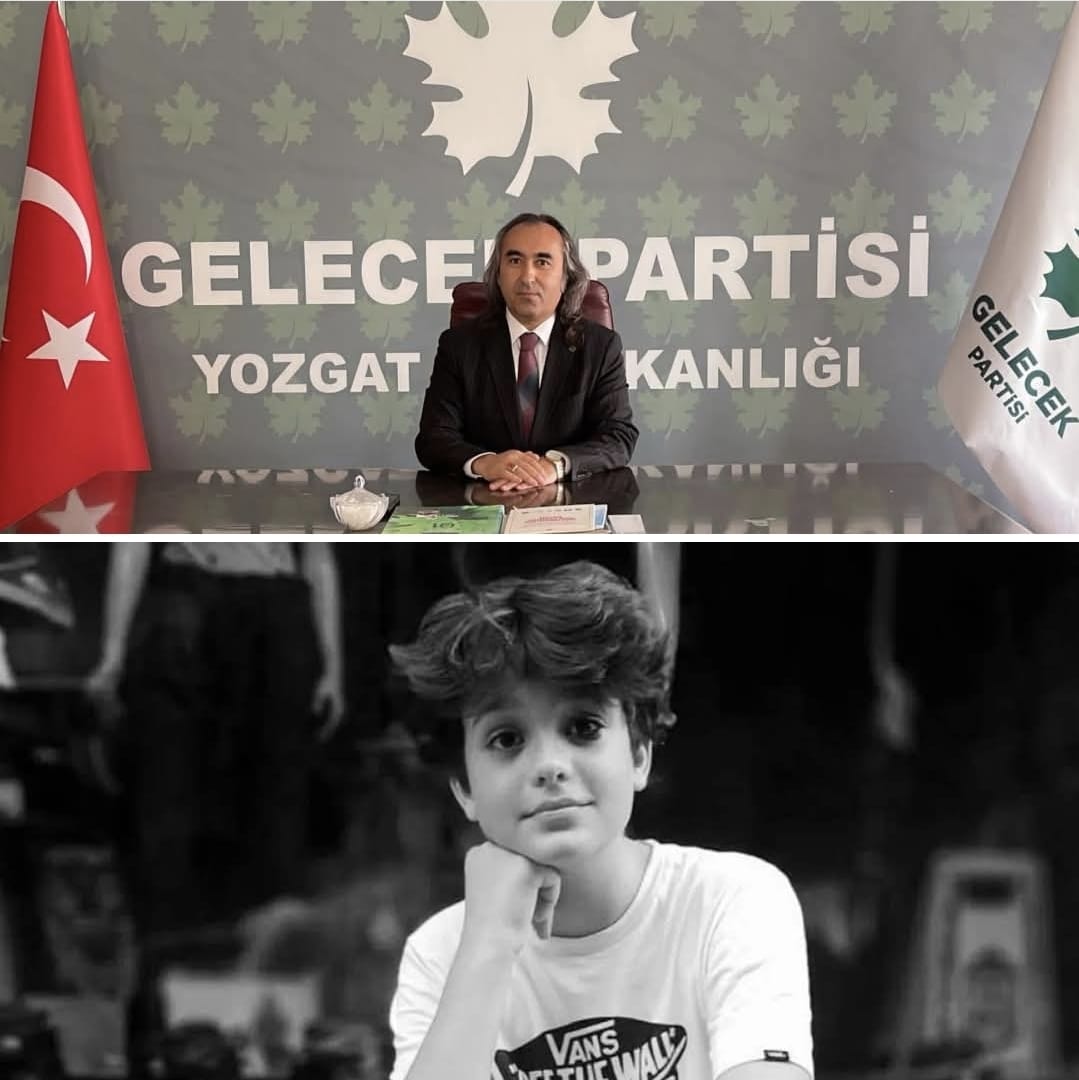 Gelecek Partisi Yozgat İl Başkanı Ömer Aydoğmuş, genç bir vatandaşın