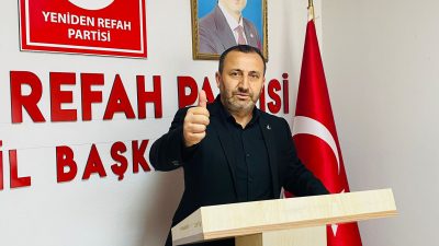 Yeniden Refah Partisi (YRP) Bolu İl Başkanı Sadettin Baskın, Türkiye’deki