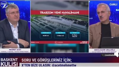 Makale/Haber:Adnan ONAY   Ulaştırma ve Altyapı Bakanı Abdulkadir Uraloğlu’nun bir