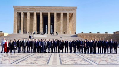 Türkiye İhracatçılar Meclisi ve DKİB Ankara ziyaretlerine Ata’nın huzuruna çıkarak