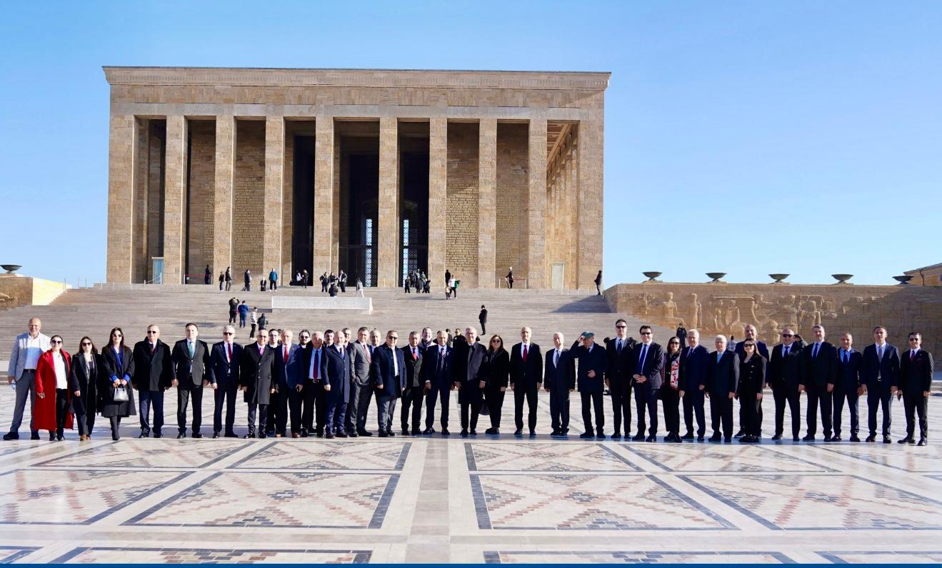 Türkiye İhracatçılar Meclisi ve DKİB Ankara ziyaretlerine Ata’nın huzuruna çıkarak