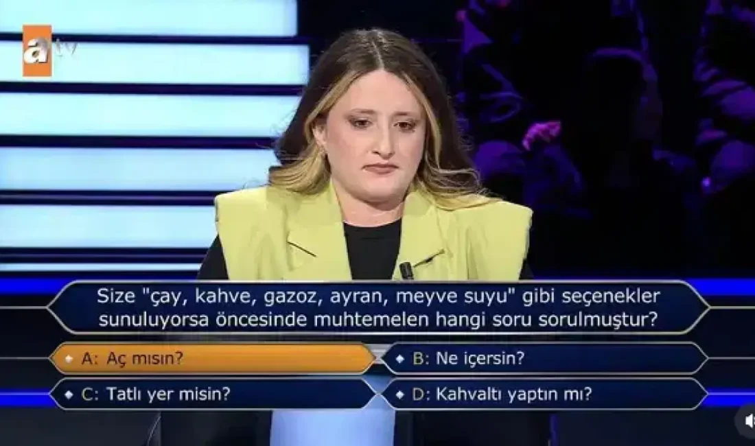Milyoner yarışmacısı Elif Okumuş, ilk soruda yaptığı talihsiz hatayla elenerek
