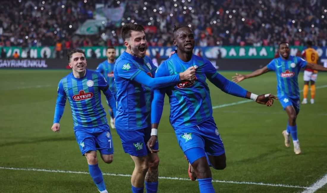 Süper Lig’de 12 haftalık maratonda Çaykur Rizespor, gol yollarında ciddi