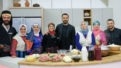 Çayeli Belediyesi Kültür Sokağı ekibi, TRT 1 ekranlarında bölgenin kültürünü,