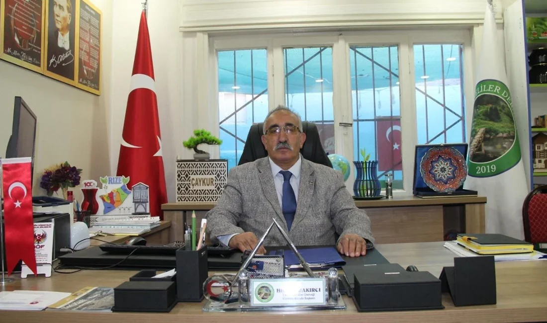 Yalova Rizeliler Kültür ve Dayanışma Derneği, dernek binasında düzenlenen 3.