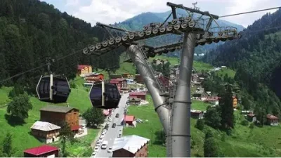 Türkiye'nin gözde doğal alanlarından biri olan Ayder Yaylası'na teleferik projesi