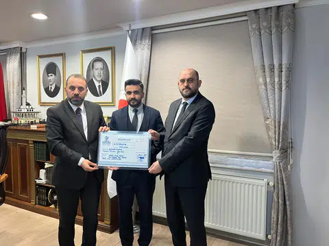 Rize'deki Diyanet Akademisi'nde eğitim gören aday din görevlileri, Gazze'deki insani