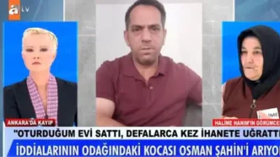 Müge Anlı'nın programına katılan Halime Şahin, 10 gündür kayıp olan