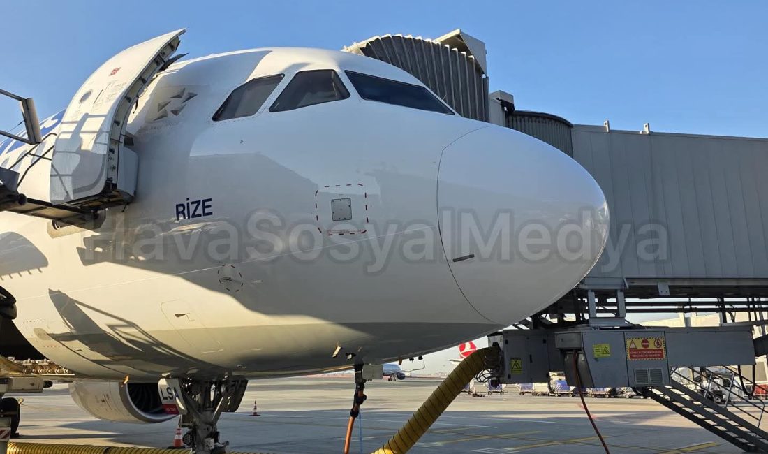 Türk Hava Yolları’nın filosundaki TC-LSA tescilli Airbus A321neo tipi yolcu