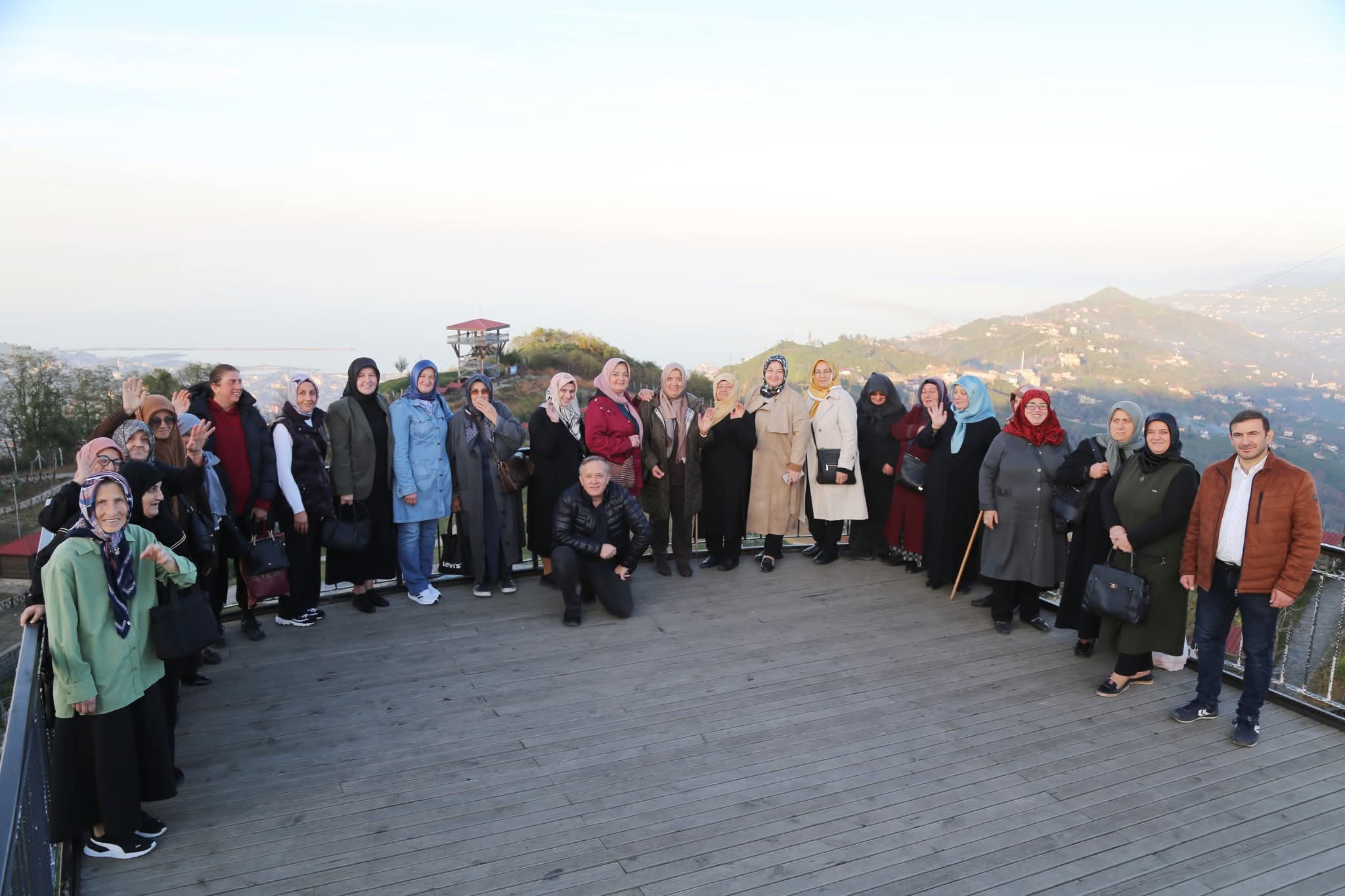 Rize'de, Kambur Sırt Mahallesi anneleri için özel olarak düzenlenen "Dilruba