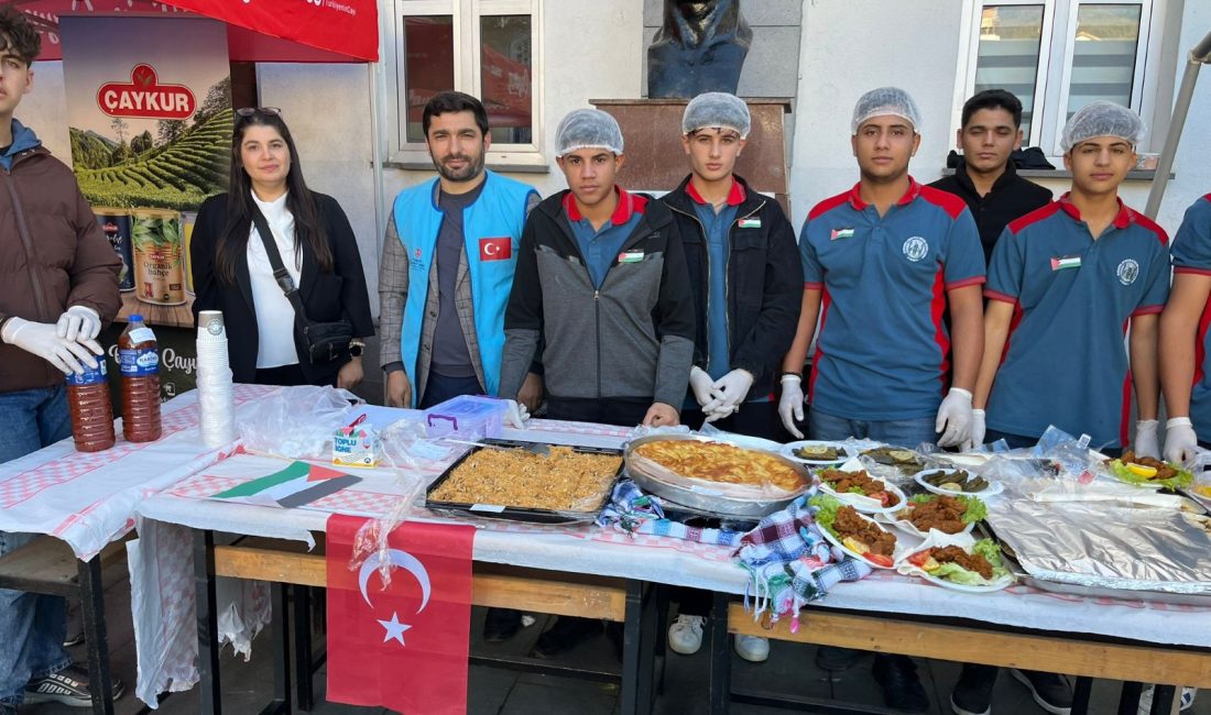 İKİZDERE ÇEDES “GAZZE İÇİN SEFERBER” HAYIR ÇARŞISI YOĞUN KATILIMLA GERÇEKLEŞTİ