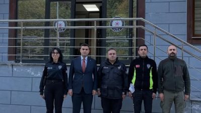 İlçenin yeni Kaymakamı Burak Yaylacı kamu kurum kuruluşlarını yerinde görerek