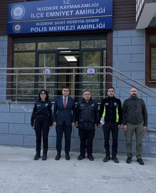 İlçenin yeni Kaymakamı Burak Yaylacı kamu kurum kuruluşlarını yerinde görerek