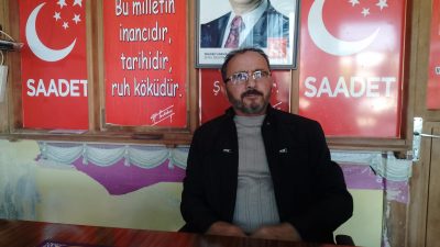 Saadet Partisi İyidere İlçe Başkanı M. Aydın Kartal, partisinin yeni