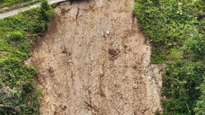 CUMHURBAŞKANININ MEMLEKETİNDE KÖY YOLU HEYELAN DOLAYISIYLA 1 YILDIR KAPALI