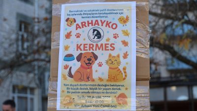 Arhavi Hayvanları Koruma Derneği (ARHAYKO) tarafından sokak hayvanları yararına yardım