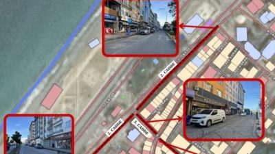 Fındıklı Belediye Başkanı Ercüment Şahin Çervatoğlu, kent merkezinde trafik akışını