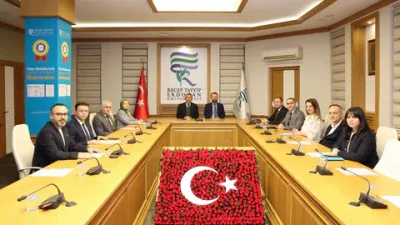 Rize Valisi İhsan Selim Baydaş başkanlığında, Recep Tayyip Erdoğan Üniversitesi