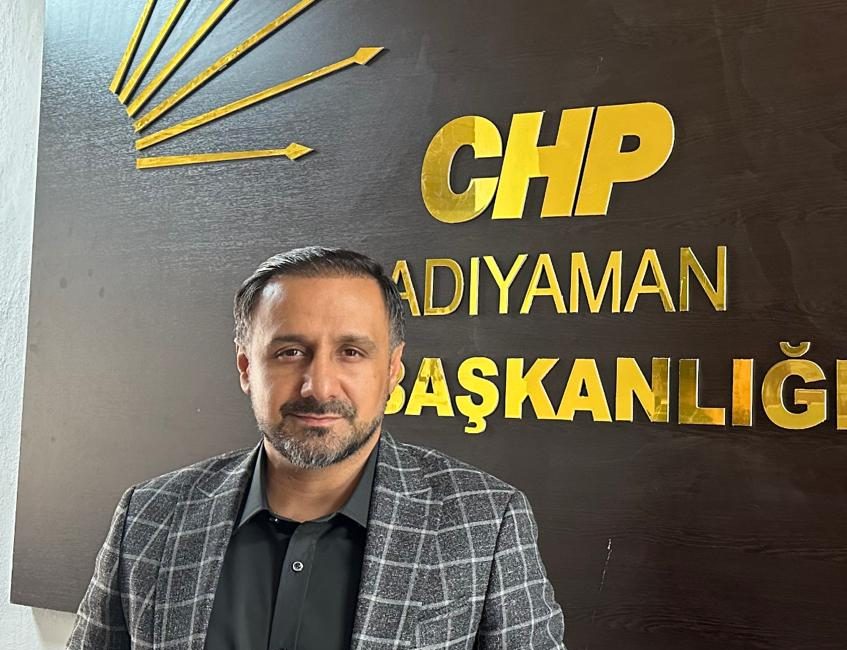 Cumhuriyet Halk Partisi Adıyaman İl Başkanı Engin Doğan, 2026 yılı