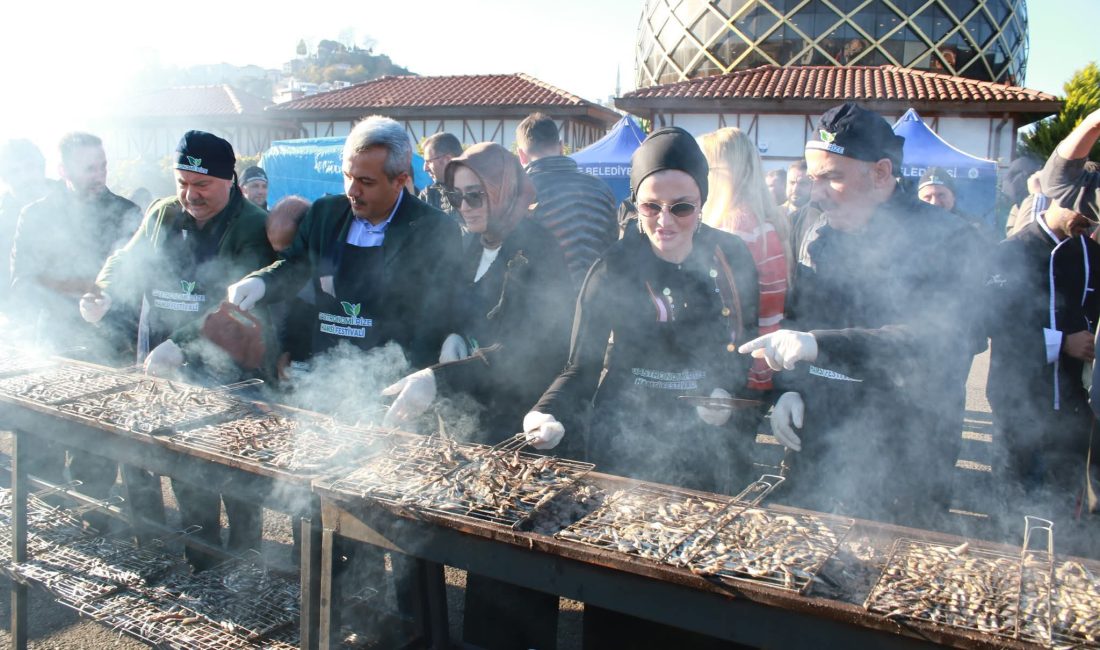 Karadeniz’in vazgeçilmez lezzeti hamsi, Rize Belediyesinin ev sahipliğinde bu yıl