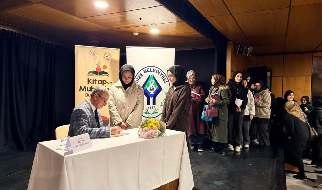 Kitap ve Muhabbet Buluşmaları kapsamında, daha önce Rize Belediyesi Mobil