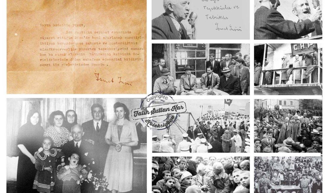 Çay tarımının sanayileşmesine öncülük eden Eski Cumhurbaşkanı İsmet İnönü Rize