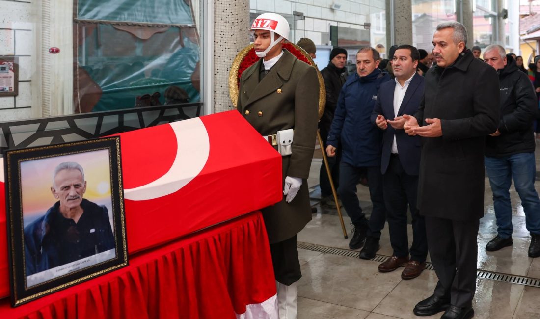 Rize Valisi İhsan Selim Baydaş, Kıbrıs Gazisi Vahit Kaptan’ın cenaze