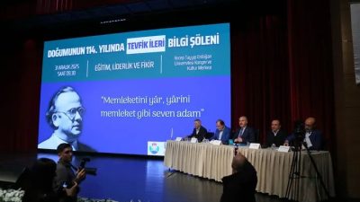 Türk siyasetinin ve eğitim tarihinin unutulmaz ismi Tevfik İleri, doğumunun