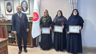 İSMET KÖSOĞLU RİZE-İl Müftülüğü çalışanlarından İl Vaizleri Şefahat Araboğlu ve