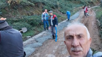 İkizdere İlçesinin en büyük köylerinden eski Nahiye Güneyce Köyünde köylüler