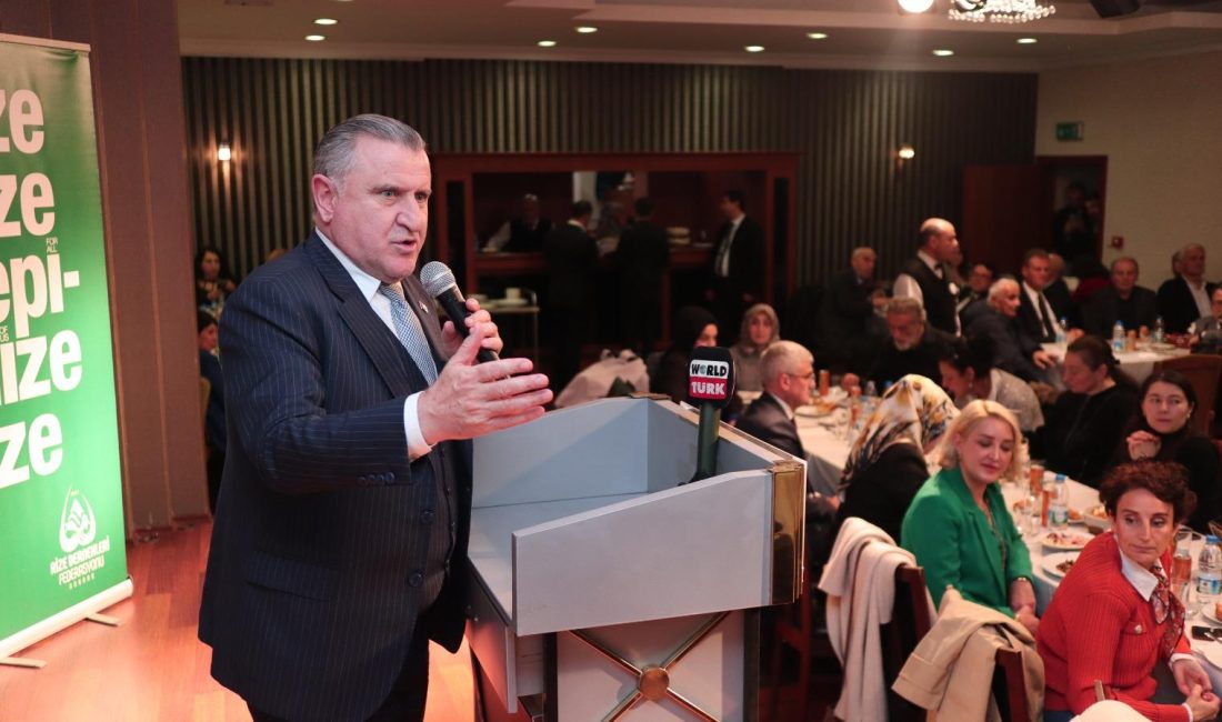 Ankara Rize Dernekler Federasyonu (RİDEF) tarafından, Başkent’te görev yapan Rizeli