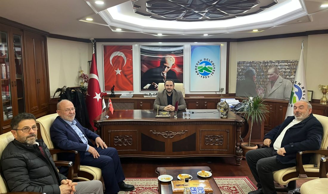 ​Saadet Partisi Ardeşen Teşkilatı, Belediye Başkan Vekilliği makamını ziyaret ederek