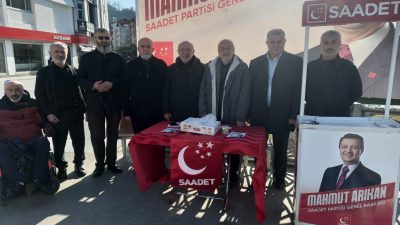 Saadet Partisi Ardeşen İlçe Teşkilatı, saha çalışmalarını düzenli ve sürekli