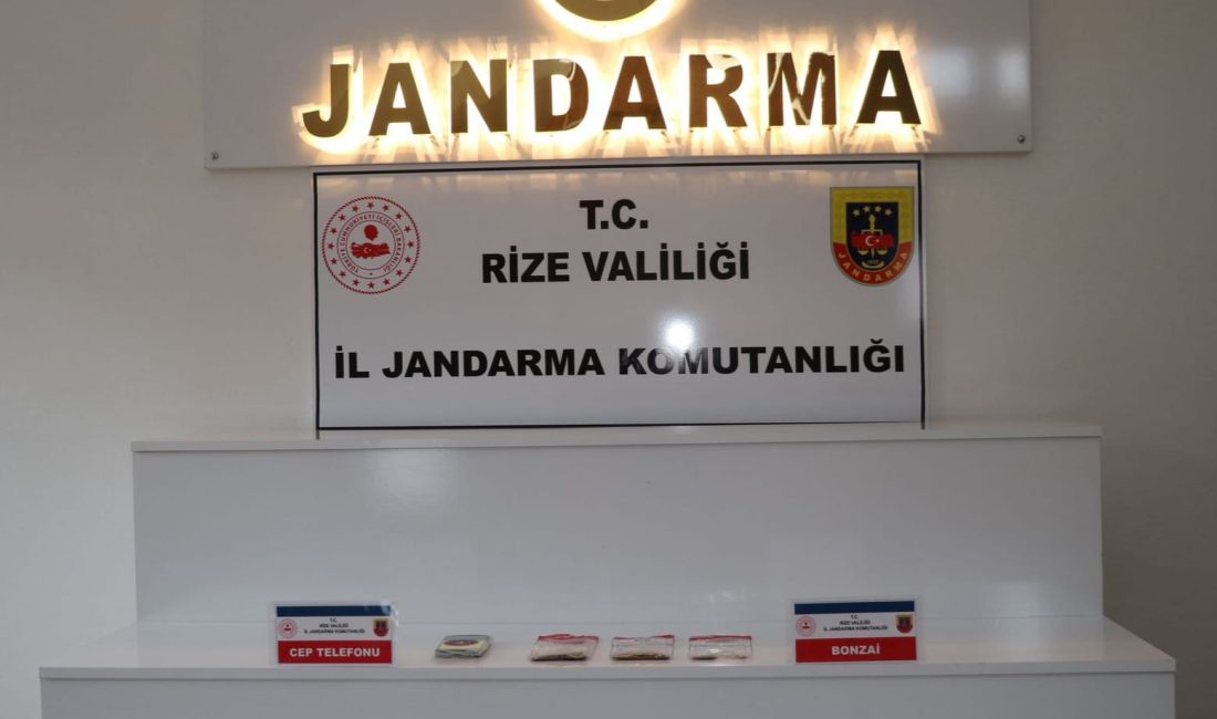 Rize İl Jandarma Komutanlığ suç ve suçlularla mücadelesine kararlılıkla devam