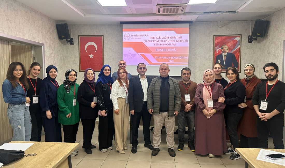 Rize İl Sağlık Müdürlüğüne bağlı İl Ambulans Servisi Başhekimliği Eğitim