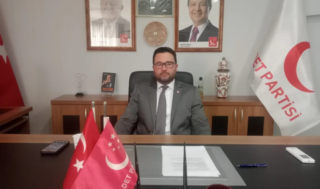 Saadet Partisi Antalya İl Başkanı Mehmet Fatih Tekin, 2026 yılı