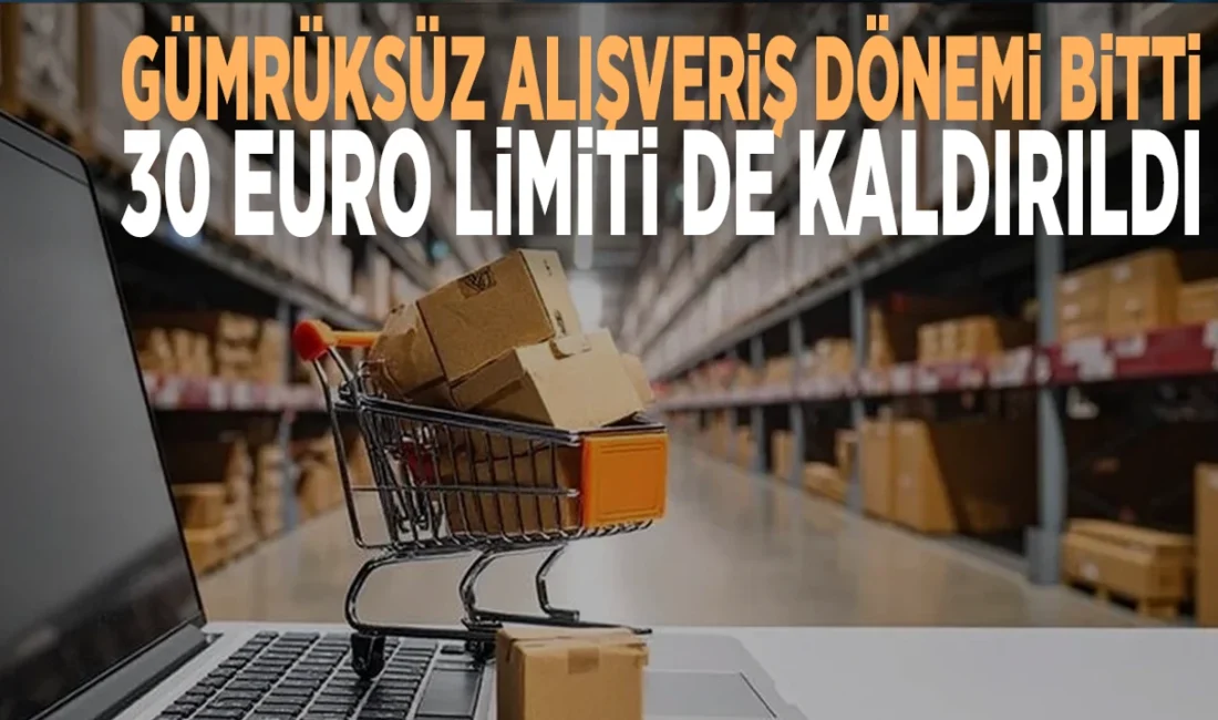 30 Euro muafiyeti kaldırıldı Resmi Gazete ’de yayımlanan Cumhurbaşkanlığı kararıyla