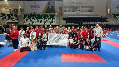 Giresun’da düzenlenen Spor Toto Yıldızlar Karate Ligi Mehmet Karaaslan Etabı’na