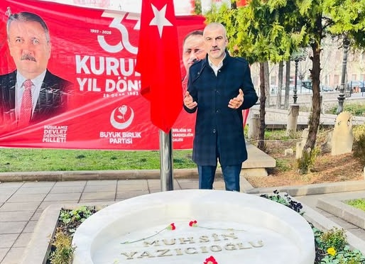 Büyük Birlik Partisi (BBP), kuruluş yıldönümü dolayısıyla Ankara’da anlamlı bir