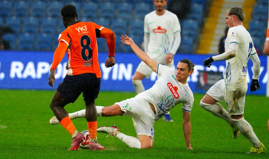 Süper Lig’in 20. haftasında Başakşehir’e konuk olan Çaykur Rizespor, tempolu