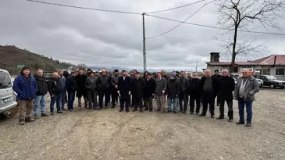 Rize’nin İyidere ilçesinde yapımı sürdürülen Lojistik Liman Projesi kapsamında yürütülen
